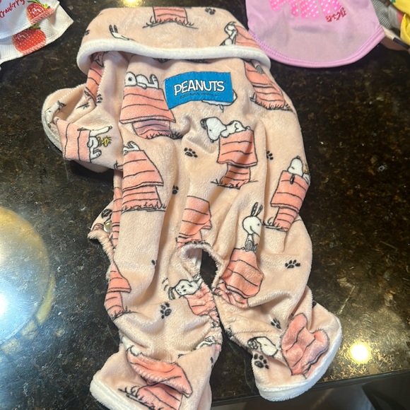 Peanuts Dog Peanuts Snoopy Pink Pajamas Xs Poshmark